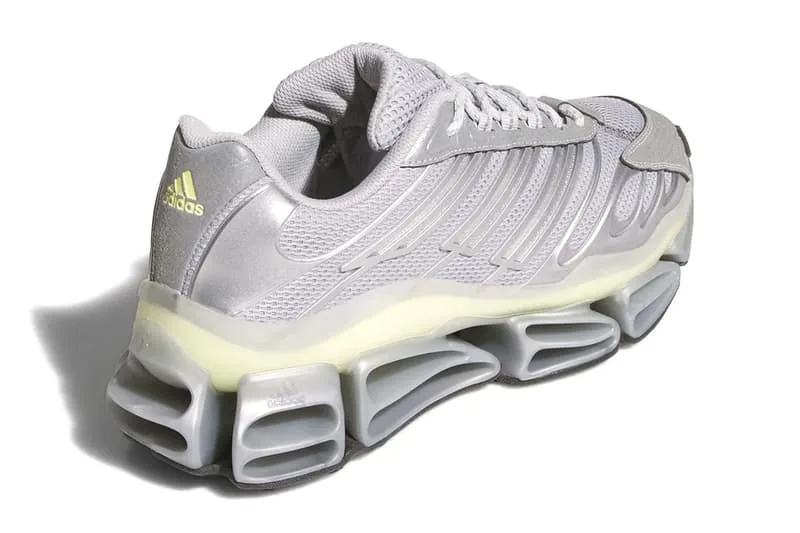 adidas Brings Futuristic Flair With the Megaride AG 'Silver Metallic' KJ3001 core black sneaker shoe