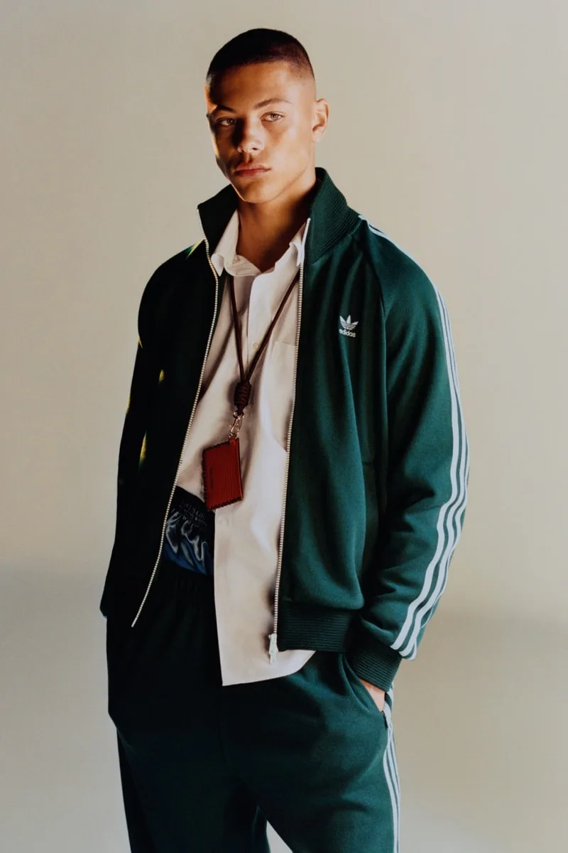 Campagne adidas Originals x Wales Bonner automne-hiver 2026, photographiée par Harley Weir