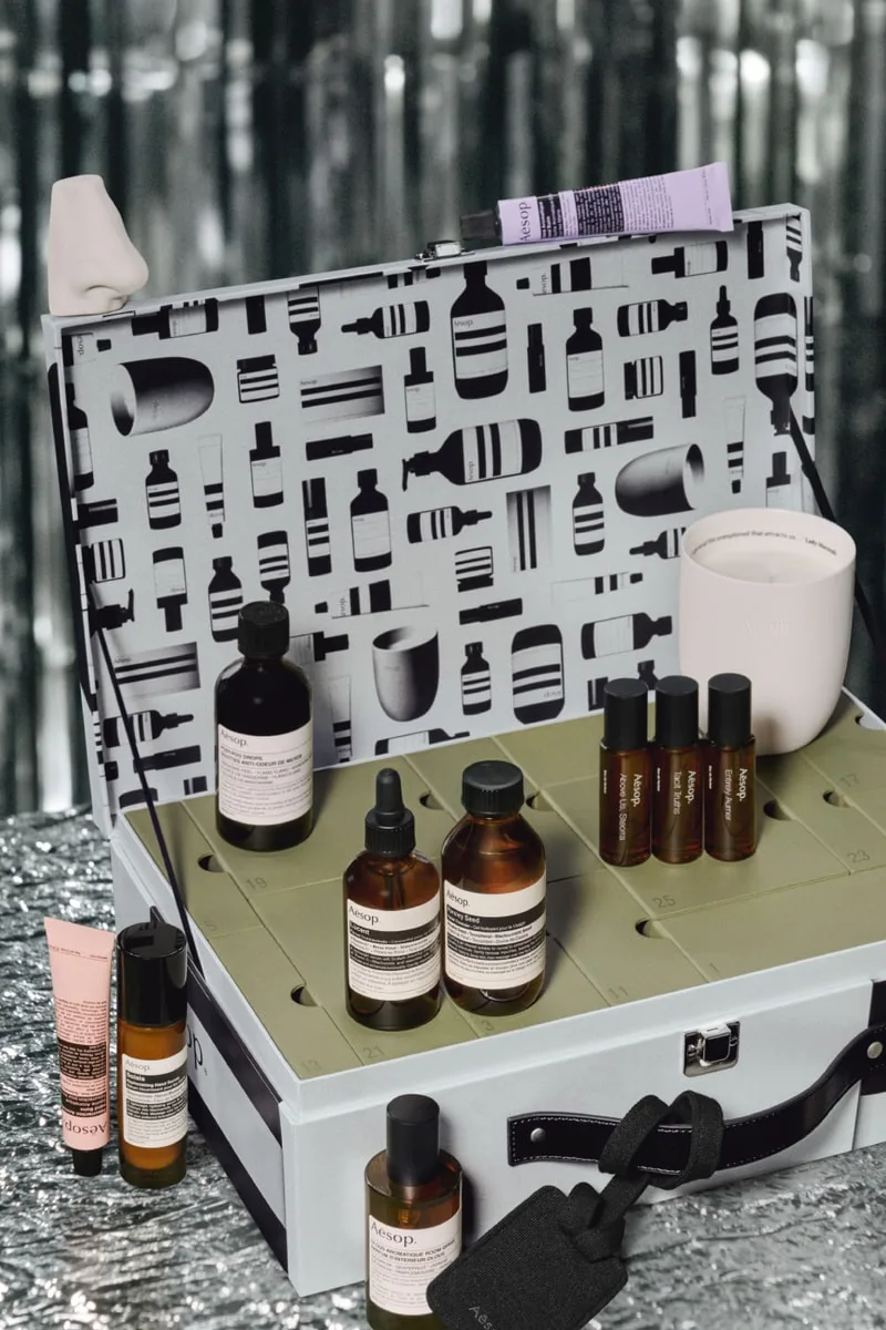 Campagne de lancement de la collection des fêtes Aēsop « Un temps pour se retrouver », par Elena Heatherwick
