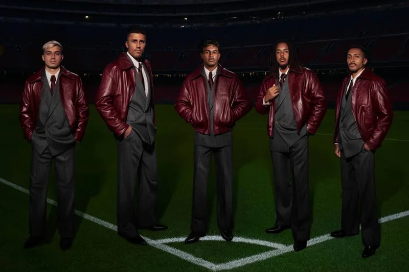 Campagne de la collection de tenues habillées AMIRI x FC Barcelone, saison 2, par Mike Amiri