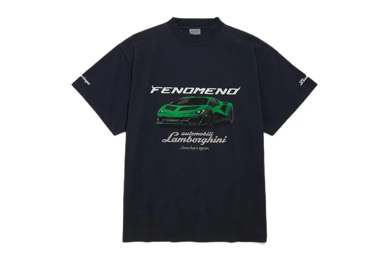 Informations sur la collection Balenciaga et Automobili Lamborghini