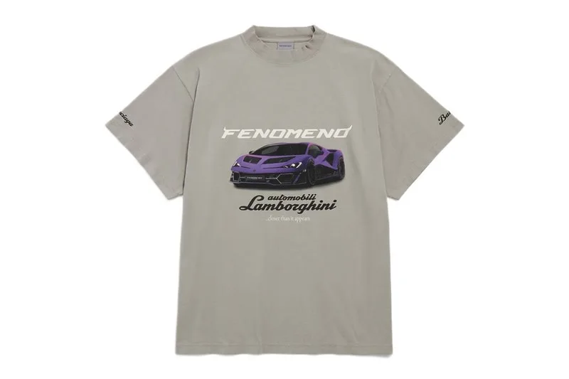 Informations sur la collection Balenciaga et Automobili Lamborghini