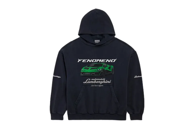 Informations sur la collection Balenciaga et Automobili Lamborghini