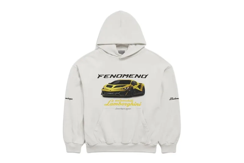 Informations sur la collection Balenciaga et Automobili Lamborghini