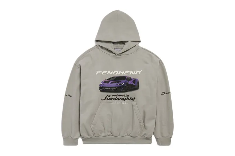 Informations sur la collection Balenciaga et Automobili Lamborghini