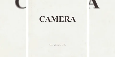 Couverture d'un livre intitulé 'Camera' avec créateurs nommés.