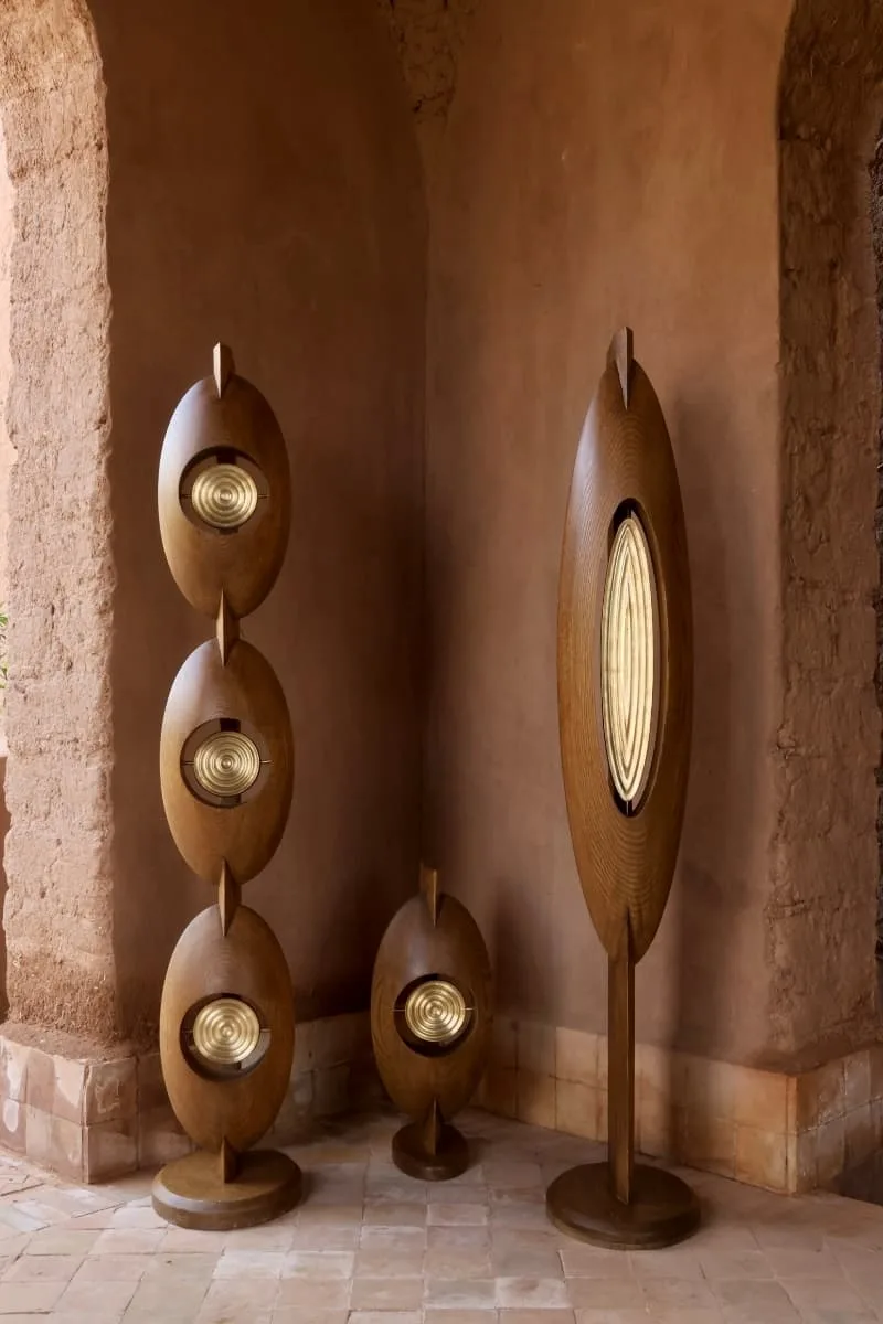 Informations sur la collection de lampes Gèlèdé de Salù Iwadi Studio