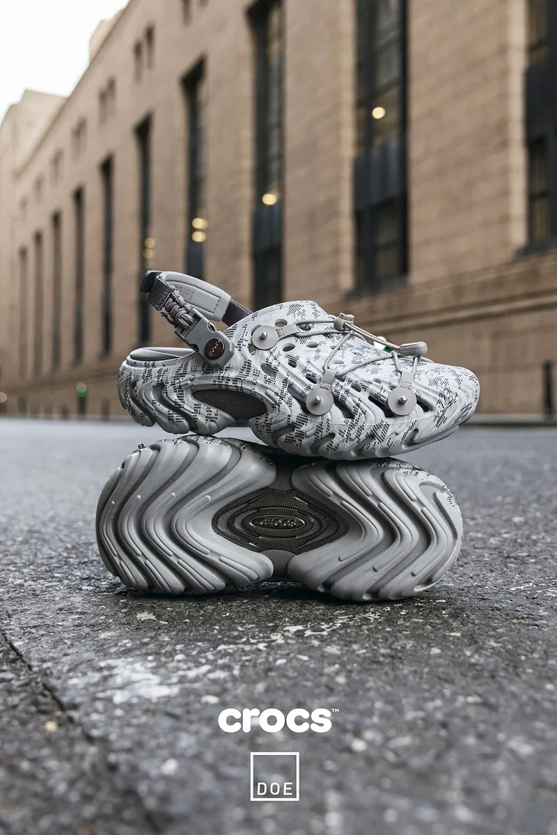 Explorez les silhouettes urbaines modernes avec la nouvelle collection DOE x Crocs
