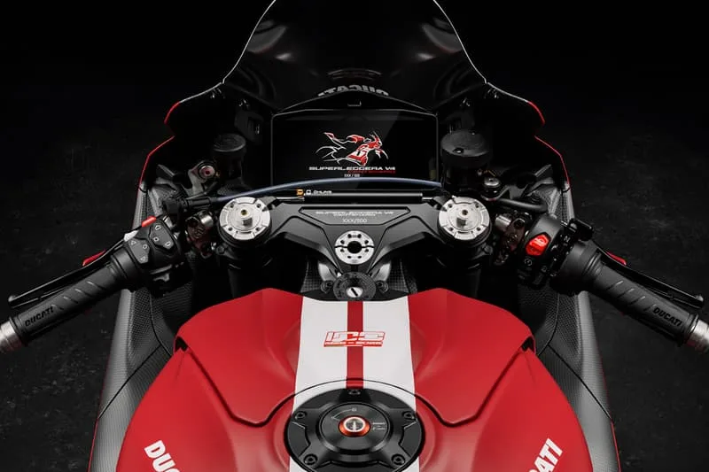Ducati Superleggera V4 Centenario Édition Limitée Freins en céramique de carbone 100 ans anniversaire