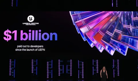 Annonce de 1 milliard USD payé aux développeurs par UEFN selon Unreal Editor