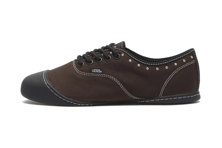 Vans réinvente un classique avec la Premium Authentic Prima “Rhinestone Black”