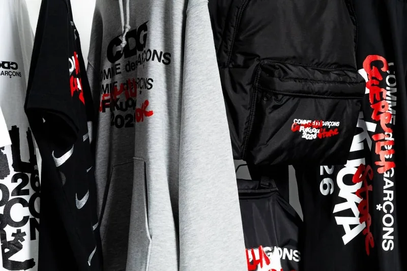 Informations sur la sortie de la collection COMME des GARÇONS GUERRILLA STORE Fukuoka