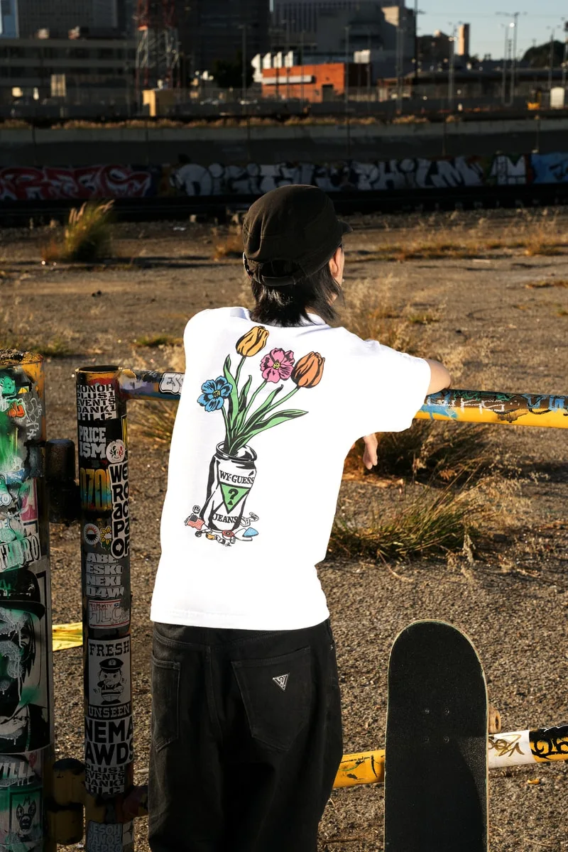 Annonce de la capsule GUESS JEANS x Wasted Youth, imaginée par Verdy