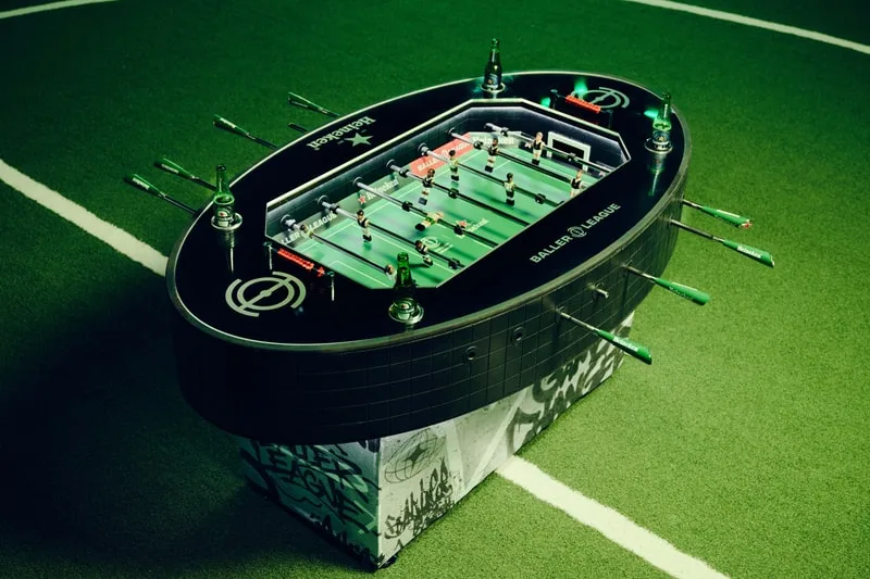 Baby-foot Heineken Baller League avec Chloe Kelly, Micah Richards et KSI à l’Arena de Londres