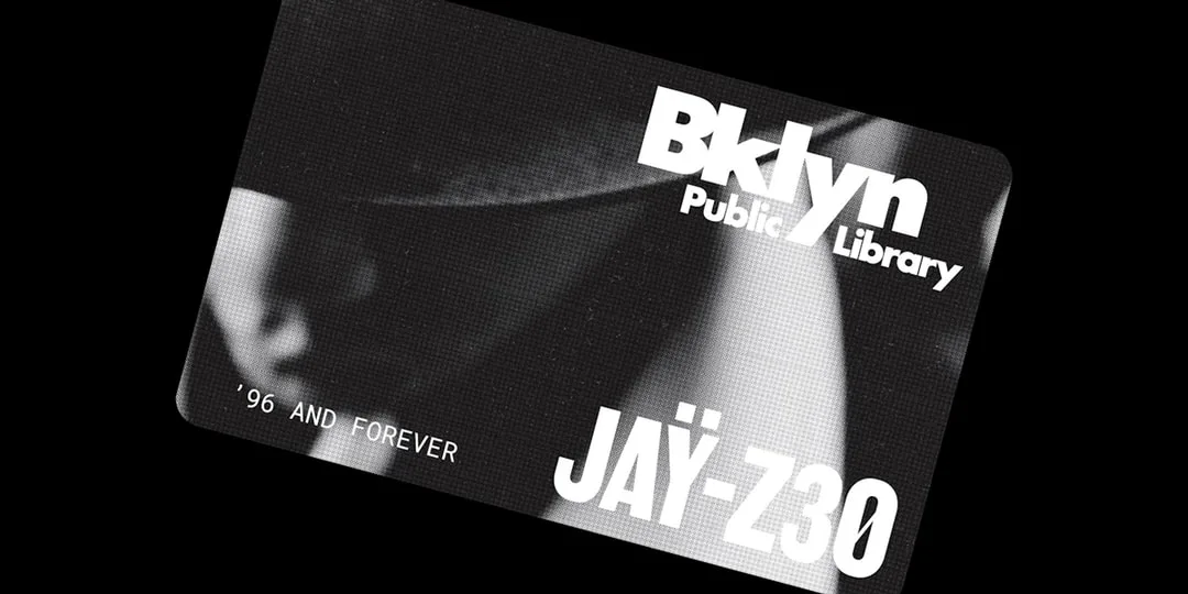 Carte de bibliothèque Bklyn Public Library avec texte Jay-Z30.