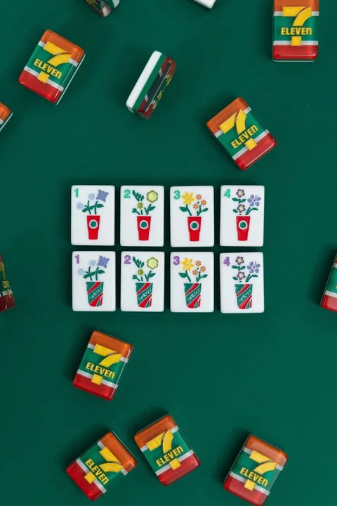 Sortie des jeux de tuiles de mahjong Bam Bird Boutique de 7-Eleven