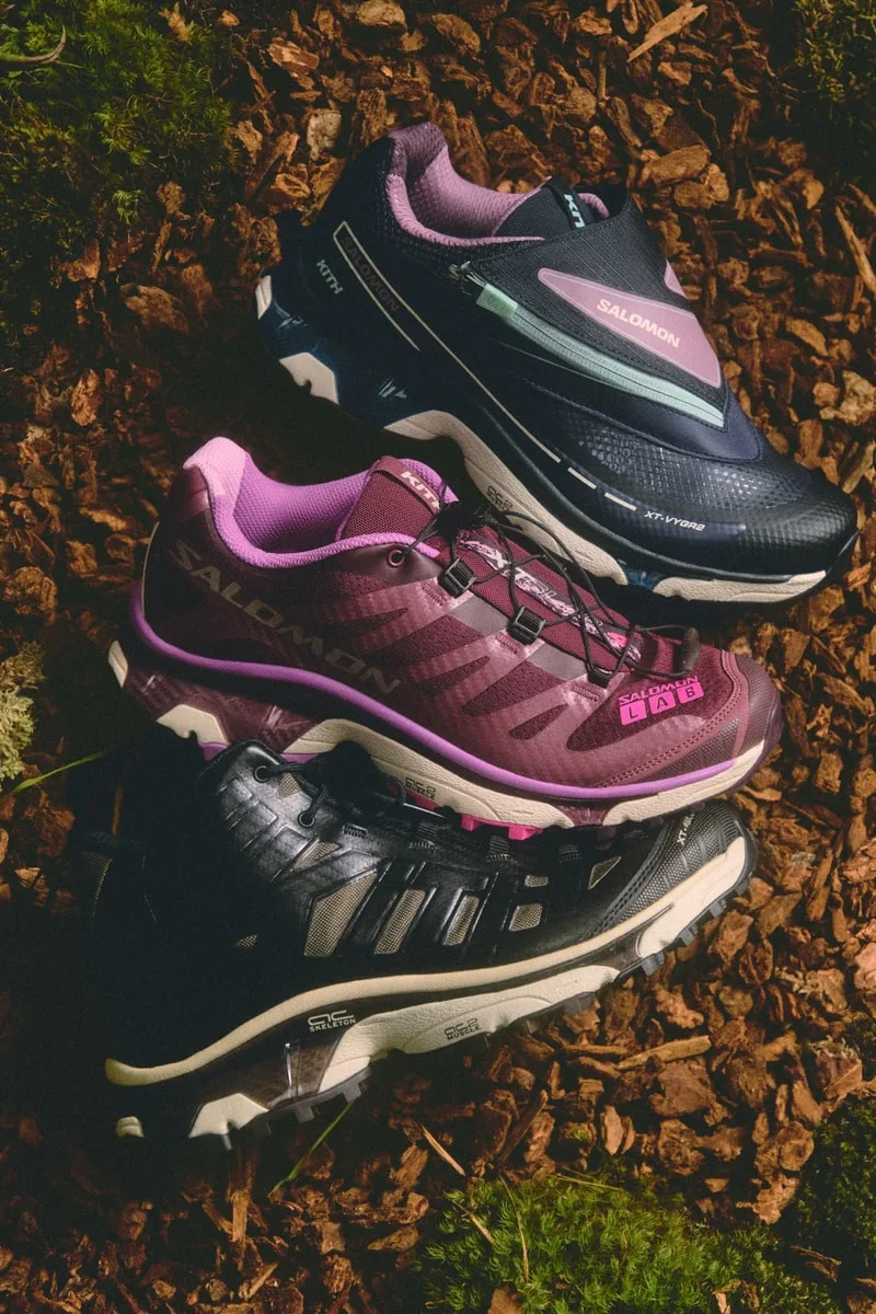 Kith et Salomon dévoilent la XT-4K Mid dans leur collection de chaussures hiver 2026