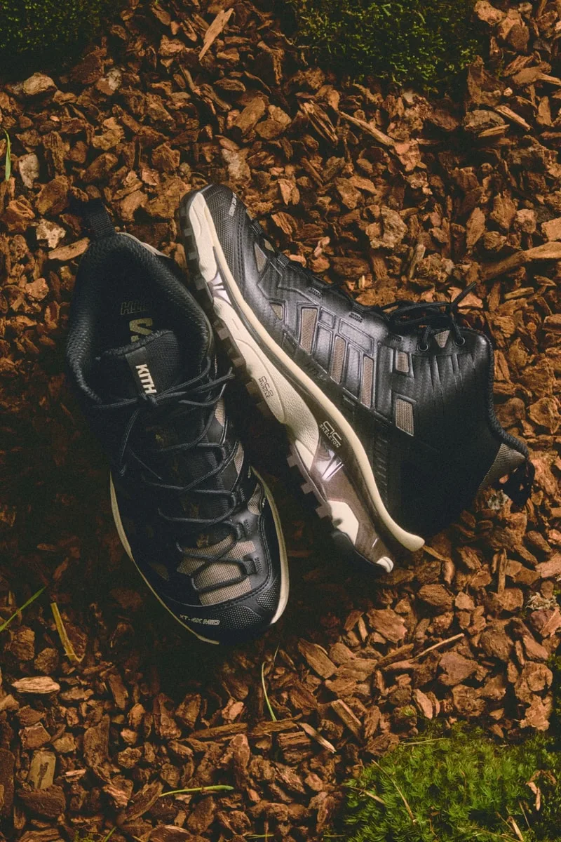 Kith et Salomon dévoilent la XT-4K Mid dans leur collection de chaussures hiver 2026