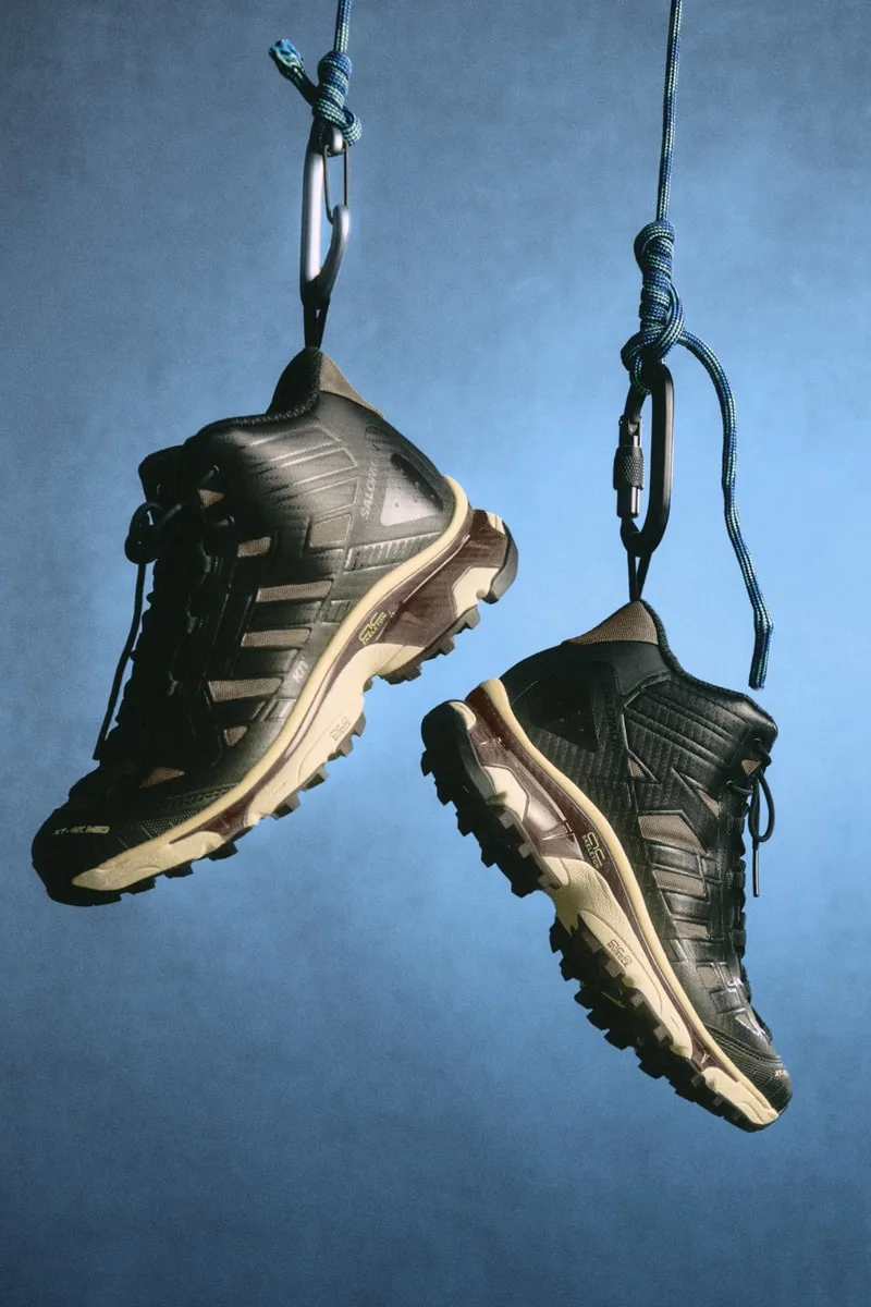 Kith et Salomon dévoilent la XT-4K Mid dans leur collection de chaussures hiver 2026