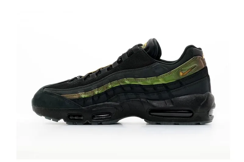Infos de sortie des Kyle Wilson x Nike SB Air Max 95, coloris noir, vert Stadium et jaune