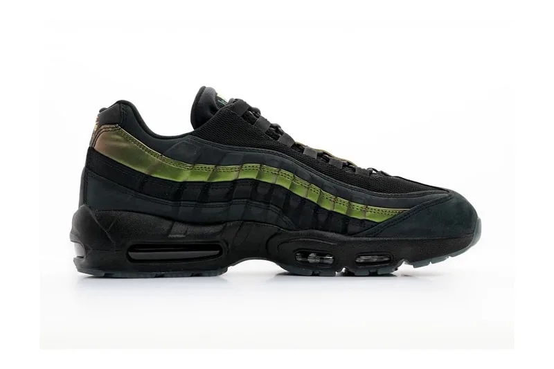 Infos sur la sortie des Kyle Wilson x Nike SB Air Max 95 noir, vert Stadium et jaune