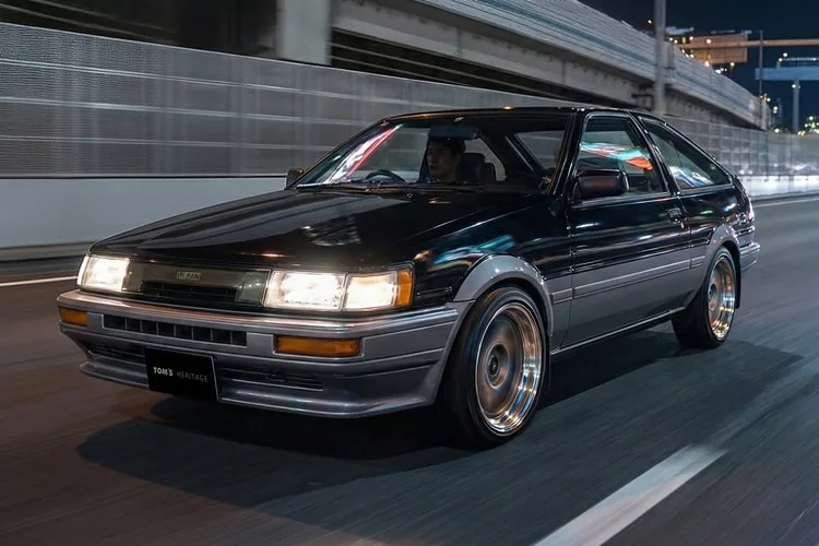 TOM'S Heritage Launches Its Toyota Corolla Levin AE86 Restoration Program