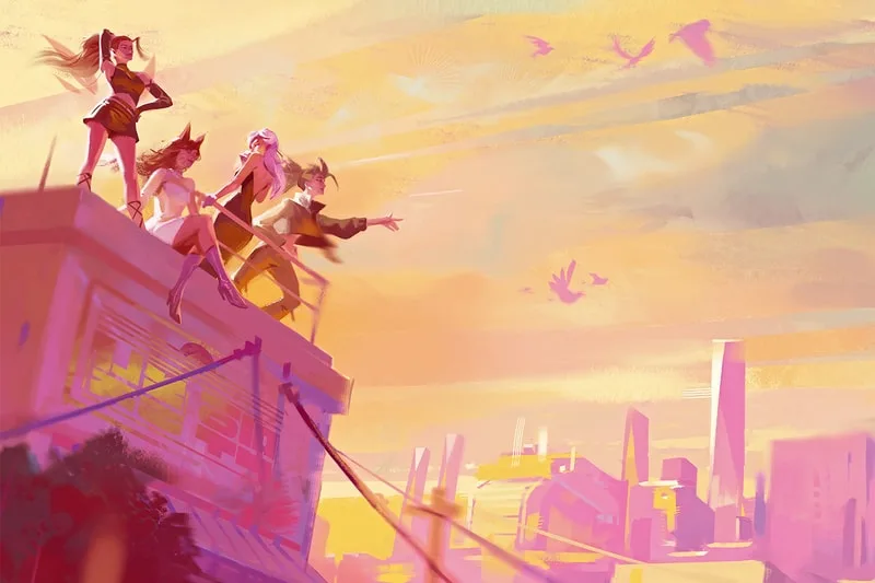 Riot Games et Louis Vuitton : le carnet de voyage K/DA Tempo Point