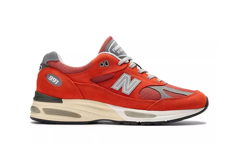 New Balance 991v2 'Grenadine' U991VO2 Release Info Grenadine/Fire Whirl april 16