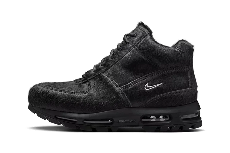 Nike Air Max Goadome noire en pony hair IO4635-001, réédition automne 2026