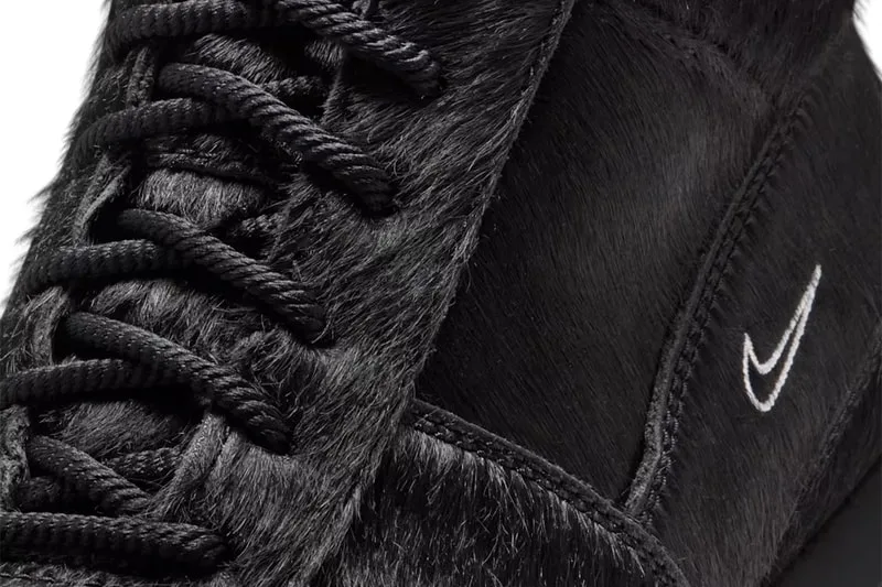 Nike Air Max Goadome noire en pony hair IO4635-001, réédition automne 2026
