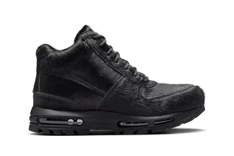 Nike Air Max Goadome en pony hair noir IO4635-001, réédition automne 2026