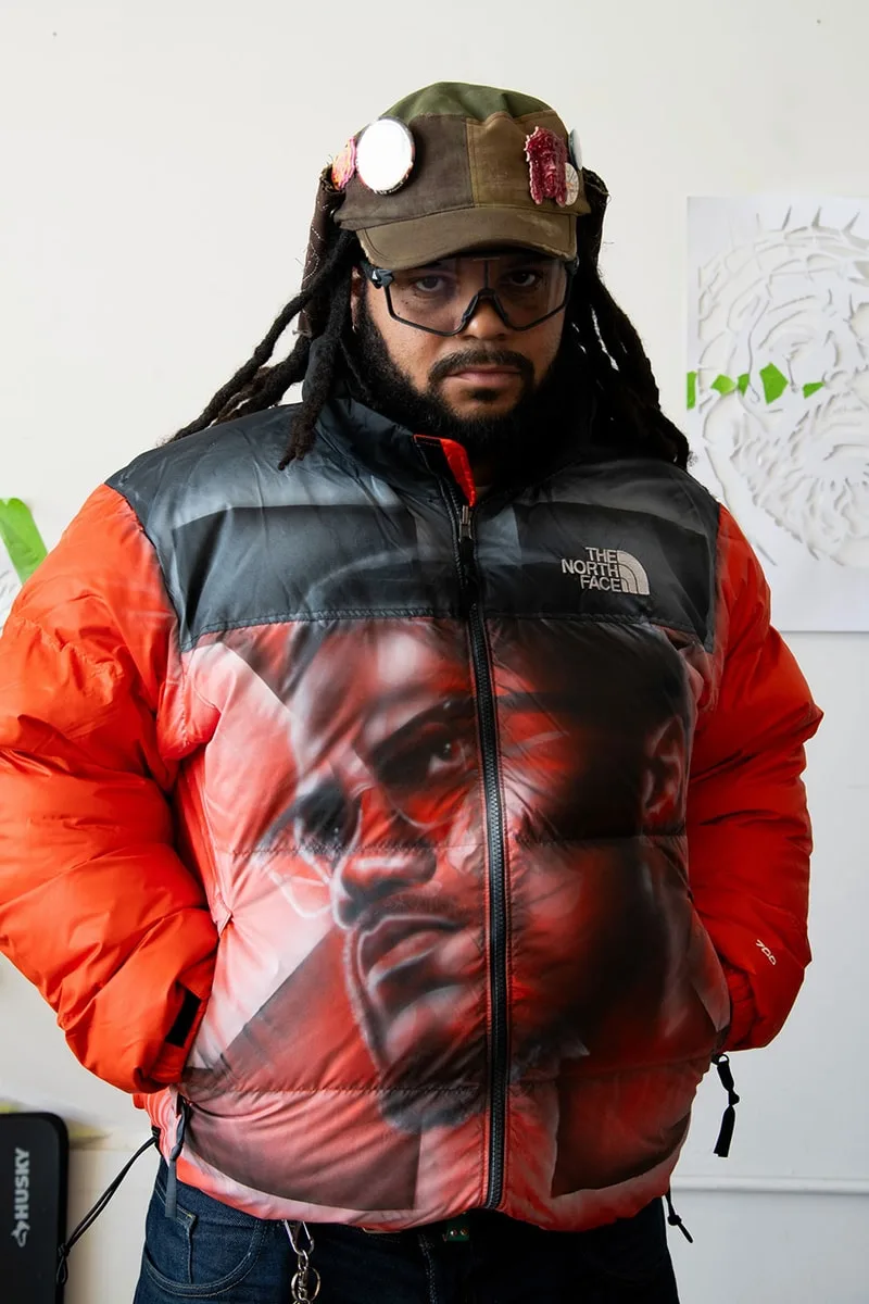 Awake NY et The North Face dévoilent 50 vestes Nuptse personnalisées à la main par Omi et Alehsy Lambo