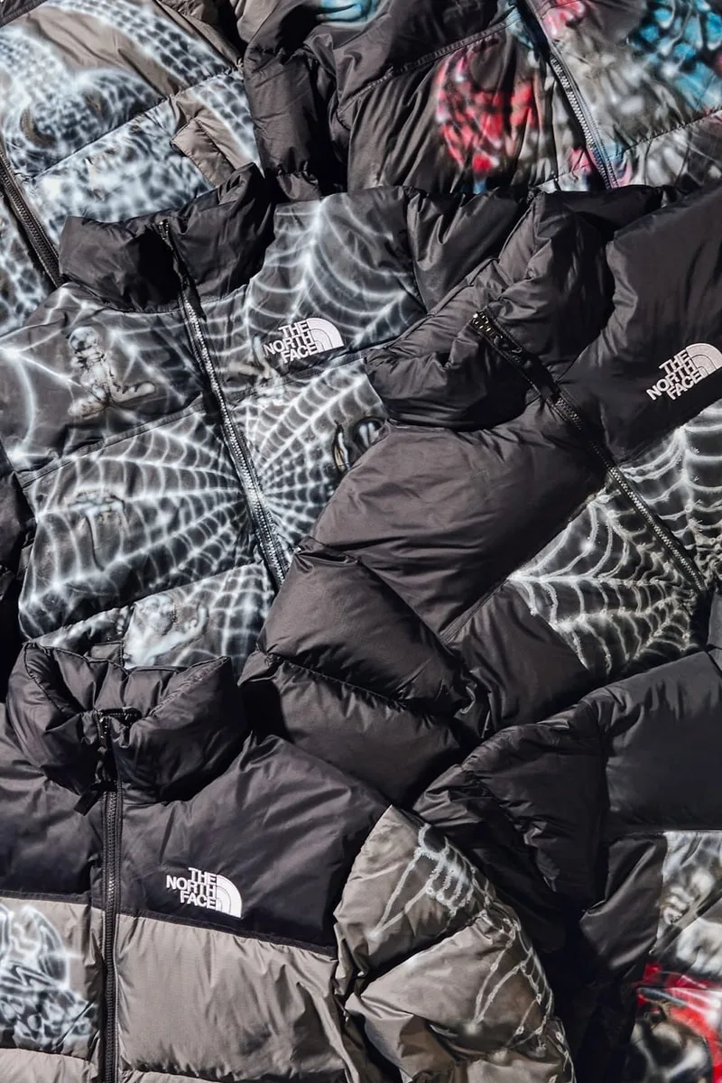 Awake NY et The North Face dévoilent 50 vestes Nuptse personnalisées à la main par Omi et Alehsy Lambo