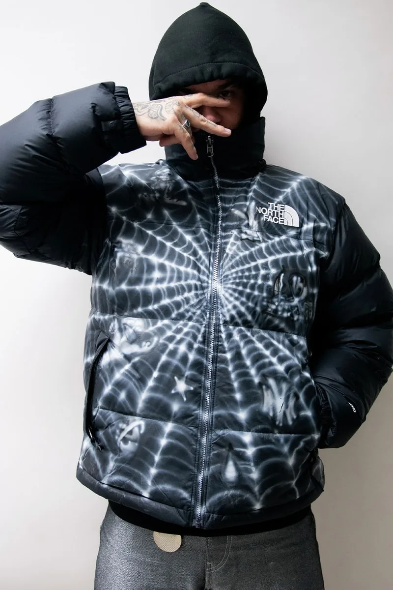 Awake NY et The North Face dévoilent 50 vestes Nuptse personnalisées à la main par Omi et Alehsy Lambo