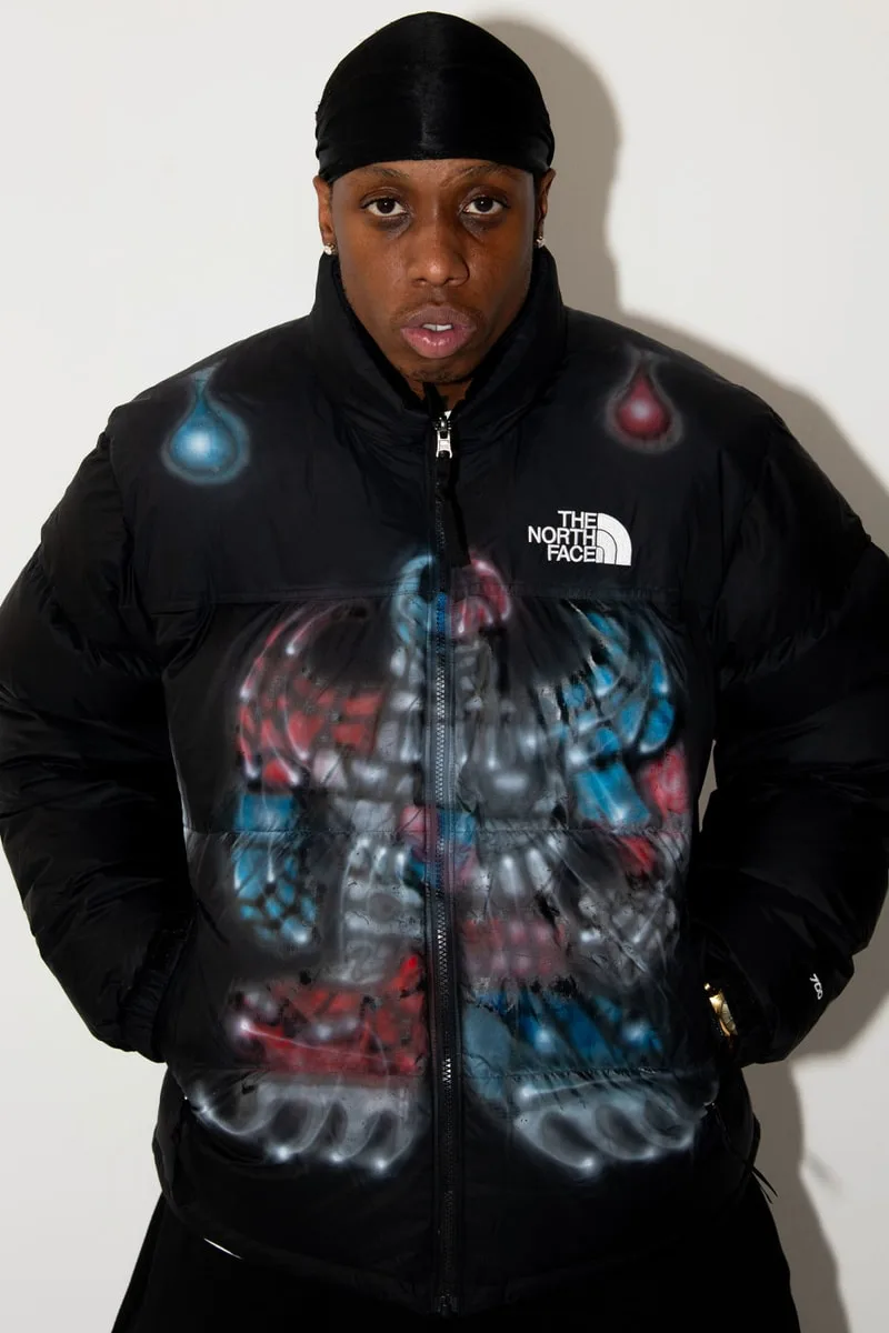 Awake NY et The North Face dévoilent 50 vestes Nuptse personnalisées à la main par Omi et Alehsy Lambo