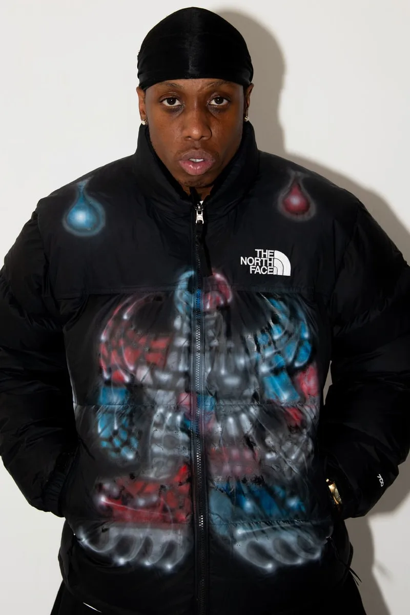 Awake NY et The North Face dévoilent 50 vestes Nuptse personnalisées à la main par Omi et Alehsy Lambo