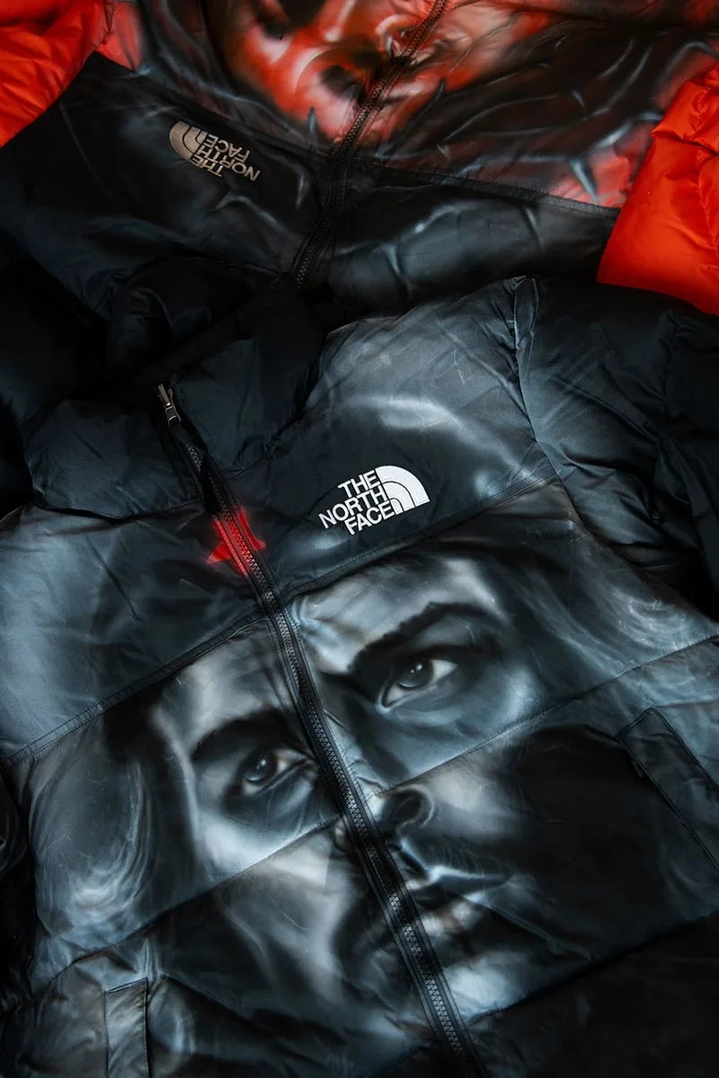 Awake NY et The North Face dévoilent 50 vestes Nuptse personnalisées à la main par Omi et Alehsy Lambo
