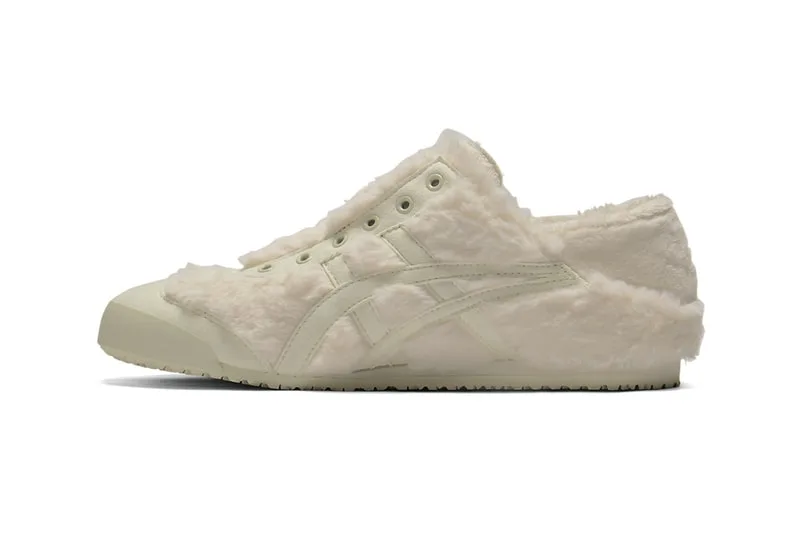 Onitsuka Tiger Paraty Mexico 66 : visuels officiels, jaune pâle, rose bonbon et bleu clair