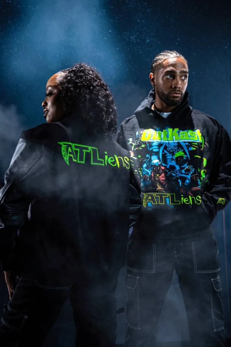 André 3000 et Big Boi d’OutKast pour les 30 ans des Falcons d’Atlanta et la collection ATLiens