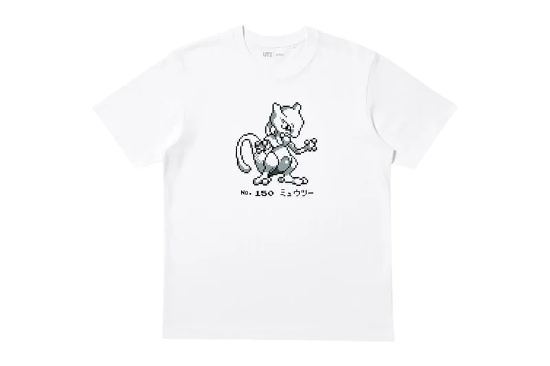 T-shirt blanc avec personnage dessiné et numéro 150.
