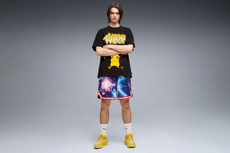 Puma and Pokémon Venture 'Into Another World' for 30th Anniversary Collection footwear apparel collaboration PUMA All-Pro NITRO 2 Sun Pokémon, Espeon, and the Moonlight Pokémon, Umbreon