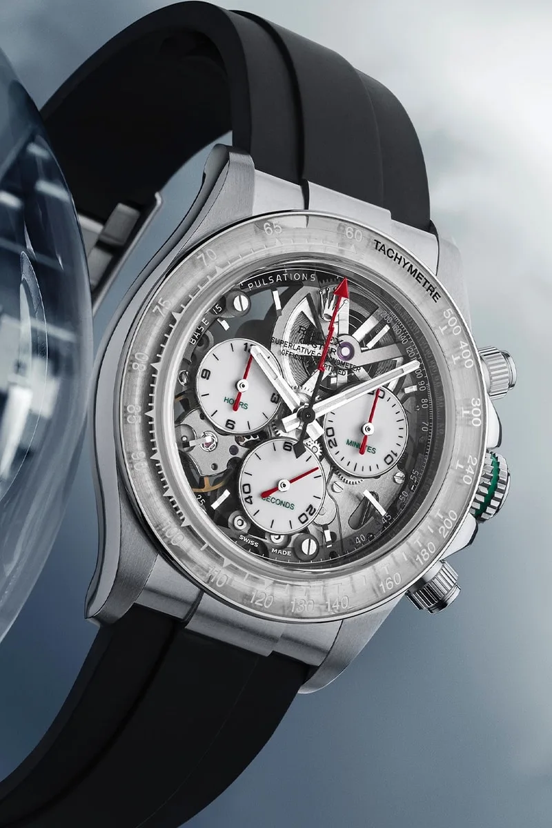 Rolex Daytona Titalum personnalisée « Feather » d’Eliud Kipchoge par Artisans de Genève