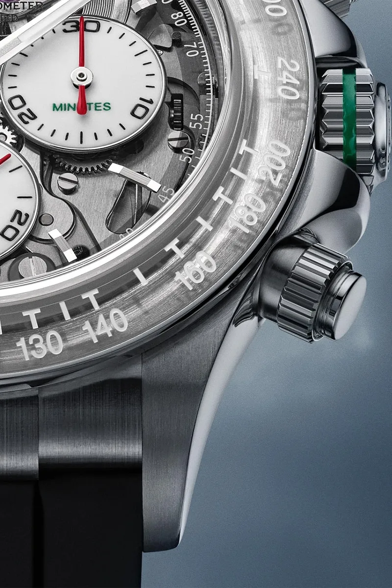 Projet de personnalisation Artisans de Genève : Rolex Daytona Titalum « Feather » d’Eliud Kipchoge