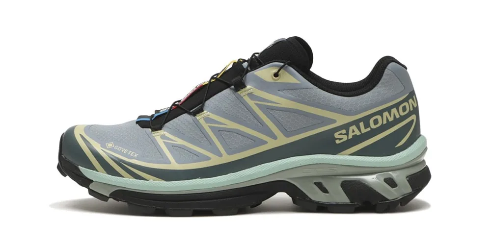 Chaussure de course Salomon avec design moderne et semelle robuste.