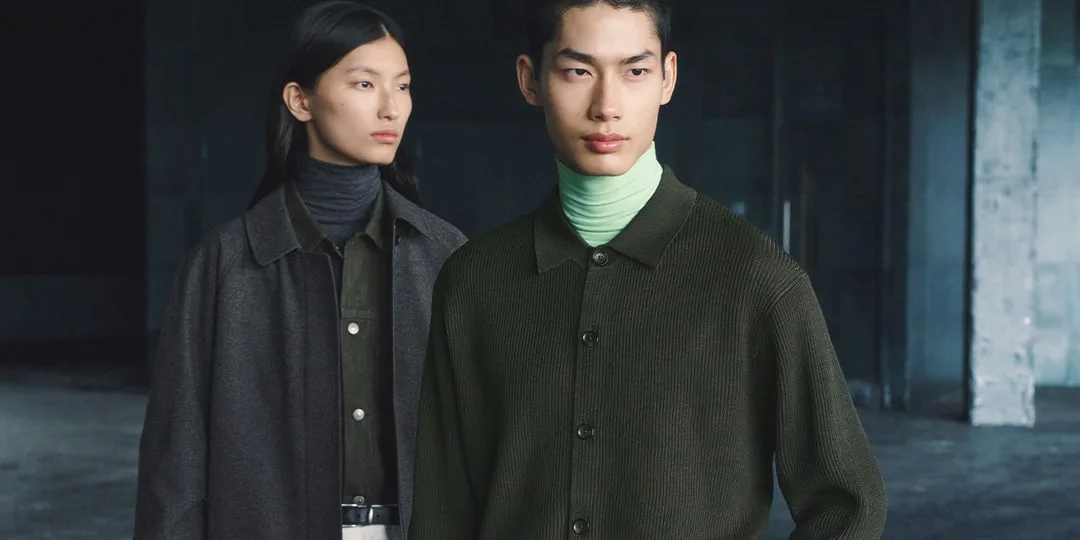 Deux mannequins posant en vêtements d'hiver élégants.