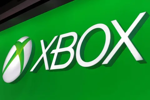 Logo Xbox blanc sur fond vert